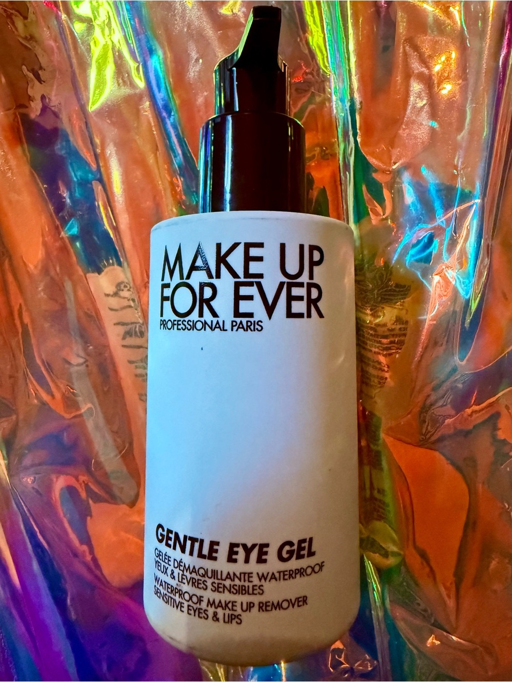 MAKE UP FOR EVER Gentle Eye Gel Waterproof Eye/Lip Makeup Remover New! Full Size